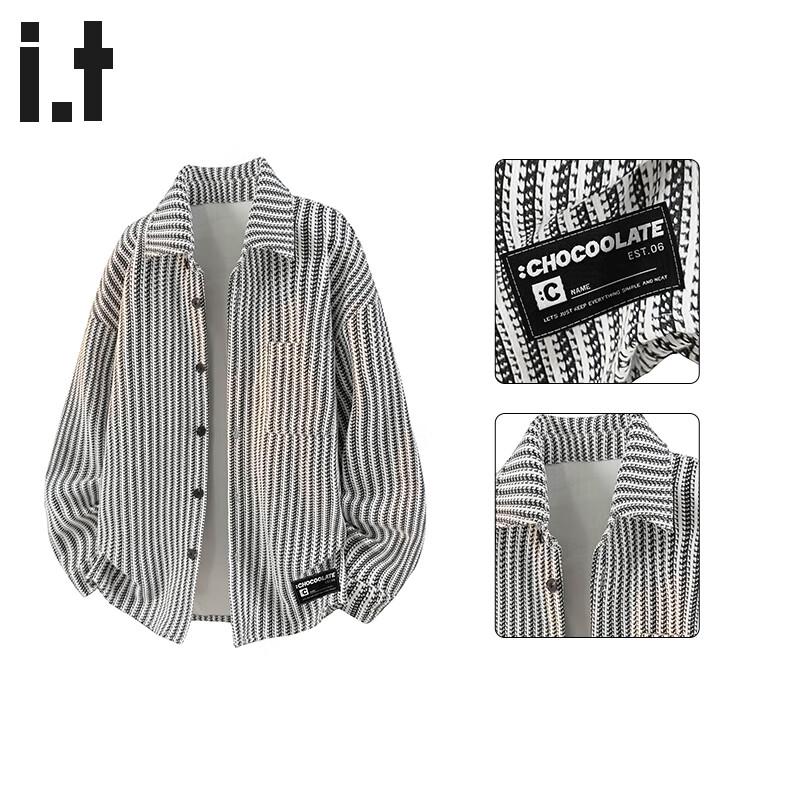 

CHOCOOLATEit Men s Chenille Loose Casual Shirt Jacket 3XL