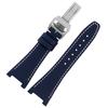 Nylonový kožený řemínek pro hodinky IWC Engineer Řemínek s výřezem Řada IW500501 IW378507 IW322703 Černý sportovní plátěný řemínek