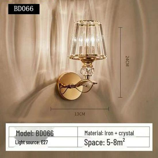 Modern Nordic LED Wall Lamp for Bedroom and Living Spaces