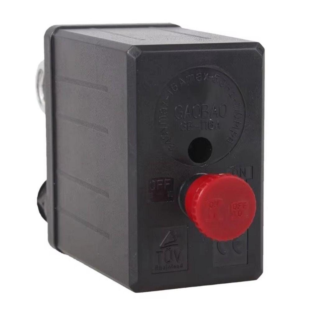 1/4-Port Manifold Air Compressor Pressure Switch Automatic Control Valve Switch  Dustrial Use