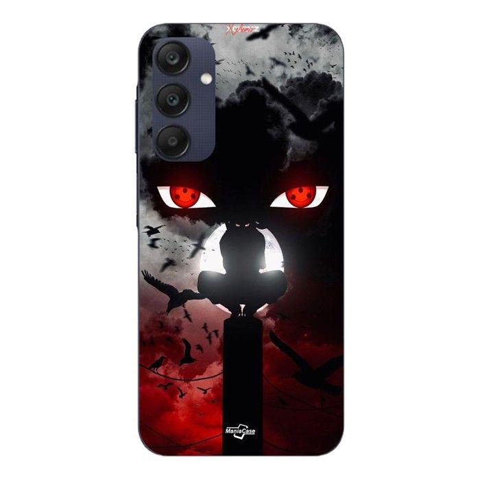 Coque Pour Samsung galaxy A25 Itachi Uchiwa Naruto Anime Art Maniacase