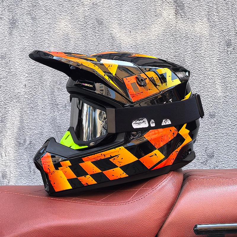 Off-Road Helmets Kids Teens Electric Bike Helmets Men and Women Rally Helmets Mountain Bike Riding Downhill