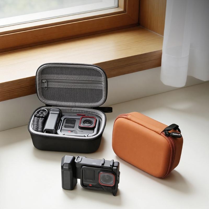 Protective Hard Case For AcePro2/1 Camera Holder Storage Box Shell With Waterproof EVA Shell And Convenient Carabiner