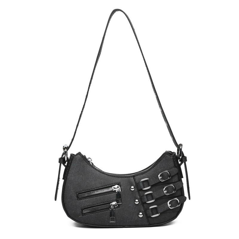 Ielgy Retro Ladies Underarm Bag Fashion Shoulder Messenger Bag