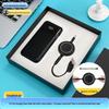 Year of the Horse Souvenir: 3C Certified Fast Charging Power Bank Set with Built-in Cable for Clients' Annual Meeting Gift
