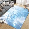 Custom Name,Man City Home Sofa Decoration for Living Room & Bedroom, Non‑Slip Play Flannel Floor Mat for Game Room