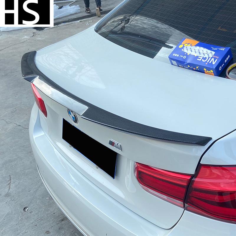12-19 BMW 3 Series F30 F35/M3 F80 M4 Style Carbon Fiber Rear Spoiler