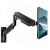 AX WABER Single Monitor PC Monitor Wall Mount LCD Display Gas Compatible with Inch VESA 75x75 and 100x100 Load Wall Mount Suitable for Home and Office
