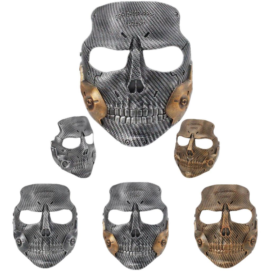 Half Face Death Stranding Mask For Halloween Skull Themed Costume Parties