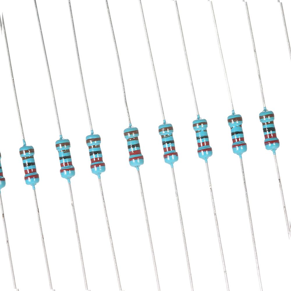 3120pcs 156 Values 1 Ohm To 10M Ohm 1 4W 1percent  Metal Film Resistors Assortment Kit Electronic Components