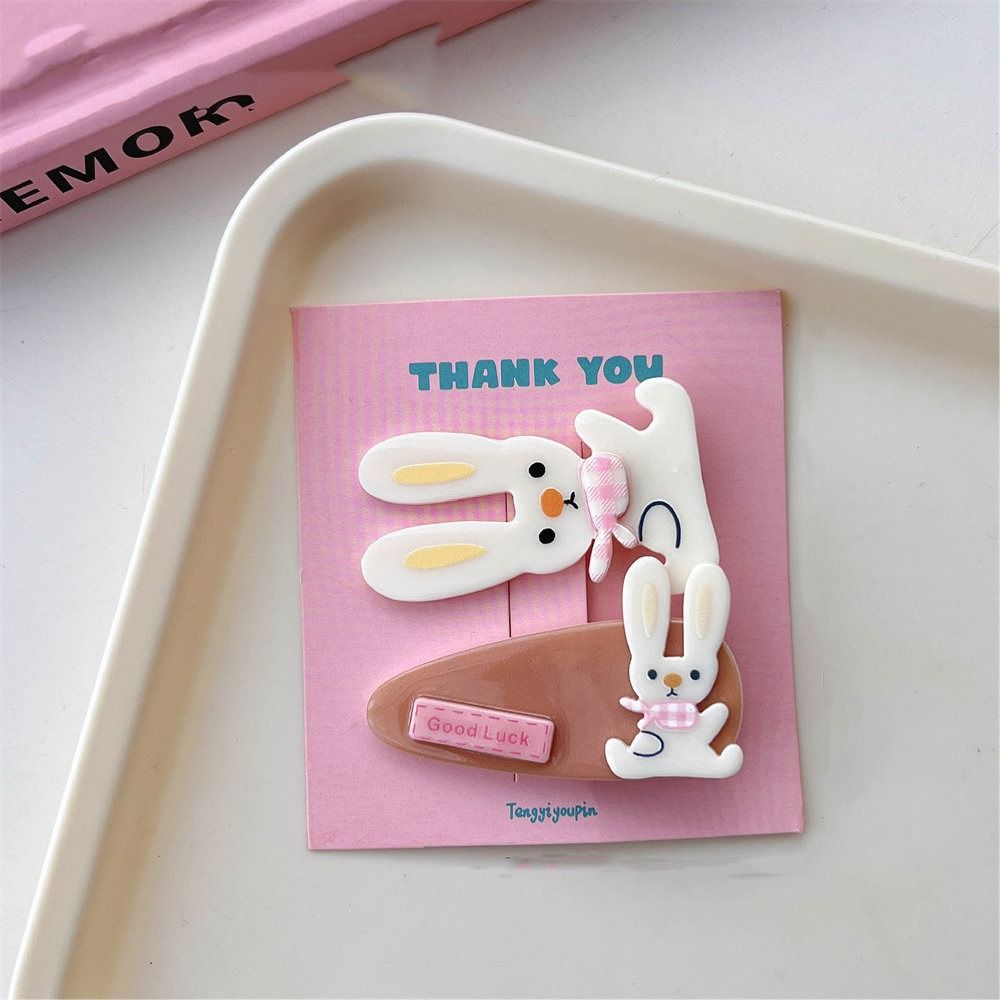 Candy Color Bear BB Clip Animal Cute Barrettes Set Funny Cartoon Mini Hair Clip  Ladies