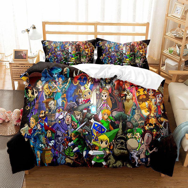 Fashion technology,3D Digital Printed Bedding, Duvet Covers, Pillowcases