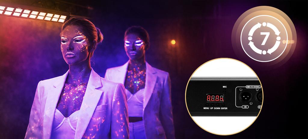 Light UV MusicMate LBT54 beam