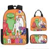 Class Garden Cartoon Primary and Secondary School School Bag Children's Backpack Backpack Three-piece Set