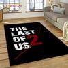 Tappeto Decorativo 3D The Last of Us Gioco Horror TV Joel Pedro per Soggiorno Camera da Letto Arredamento Casa, Decorazione Antiscivolo per Divano Zerbino Regali