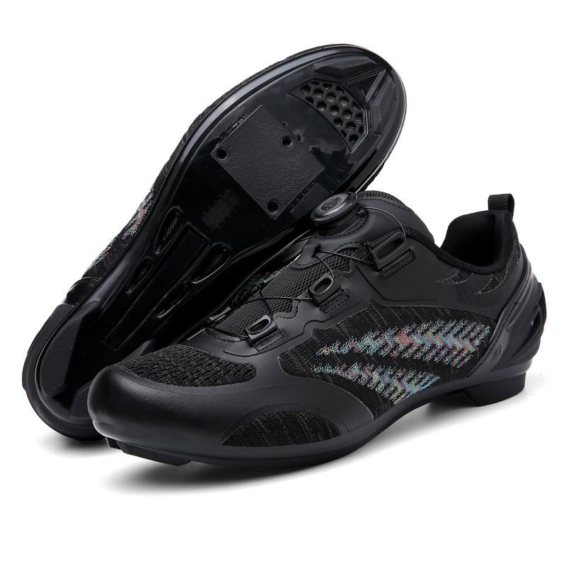 Cycling Shoes Men Women Road Bike Lock MTB Non-Lock Breathable Lightweight Outdoor