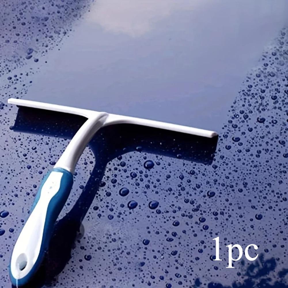 

Winter Car Ice Scraper – T-Style Snow Removal Tool with Squeegee for All Windows, Front & Rear Windshield Cleaner