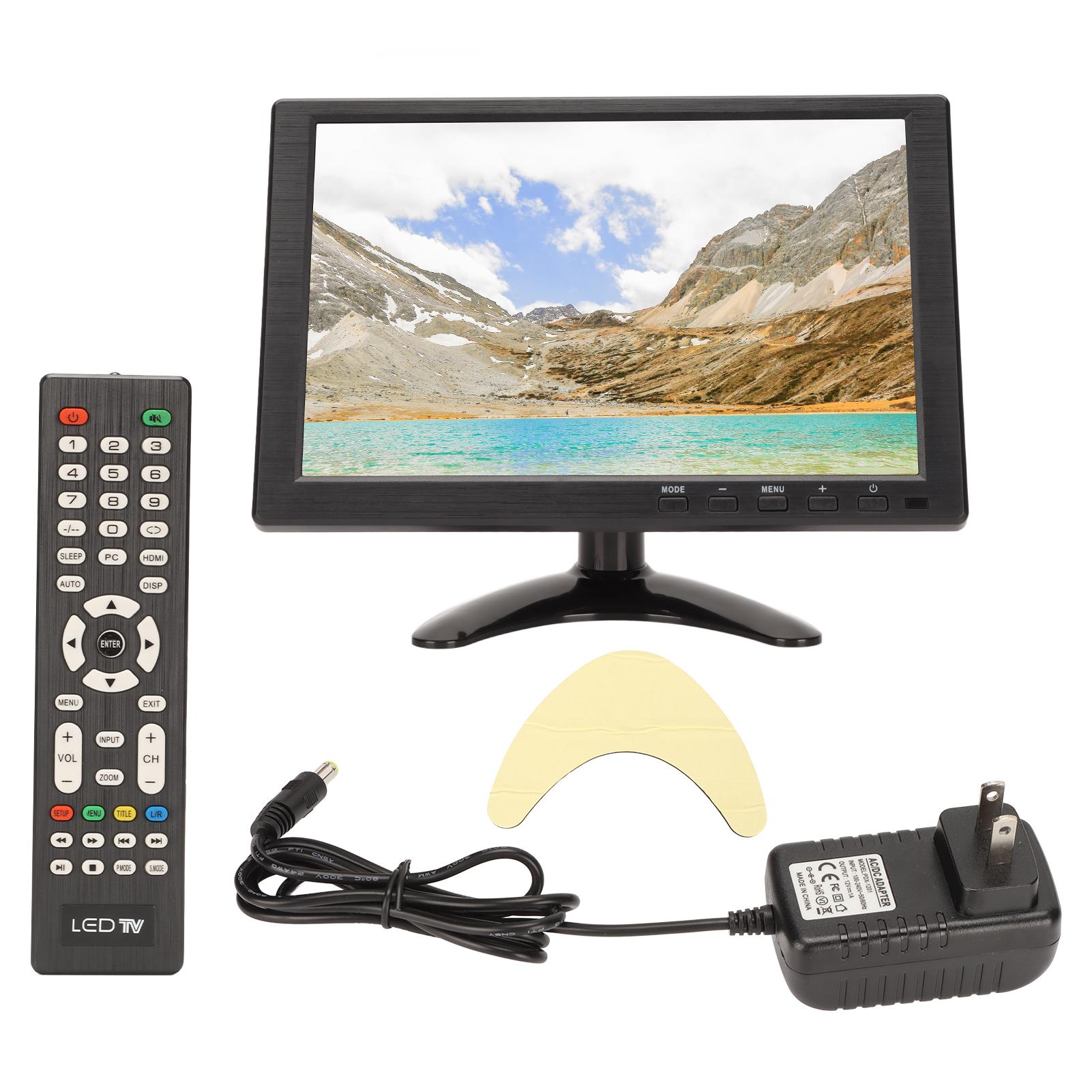 

10,1-дюймовий монітор безпеки 1280x800 IPS, вбудовані два динаміки, багатопортовий монітор відеоспостереження для ПК EU Plug