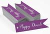 Inkdotpot Pack Of 100 Happy Diwali Favor Paper Tags Craft Real Gold Foil Hang