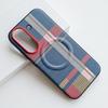 For POCO X8 Pro Max Redmi Turbo 5 Max PU Leather Skin Friendly Contrast Color Keys Lens Frame Protective Back Case Cover