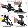 1Pair Bicycle Mirror E-bike Rear View Mirror Bicycle Right Left MTB Bike Parts