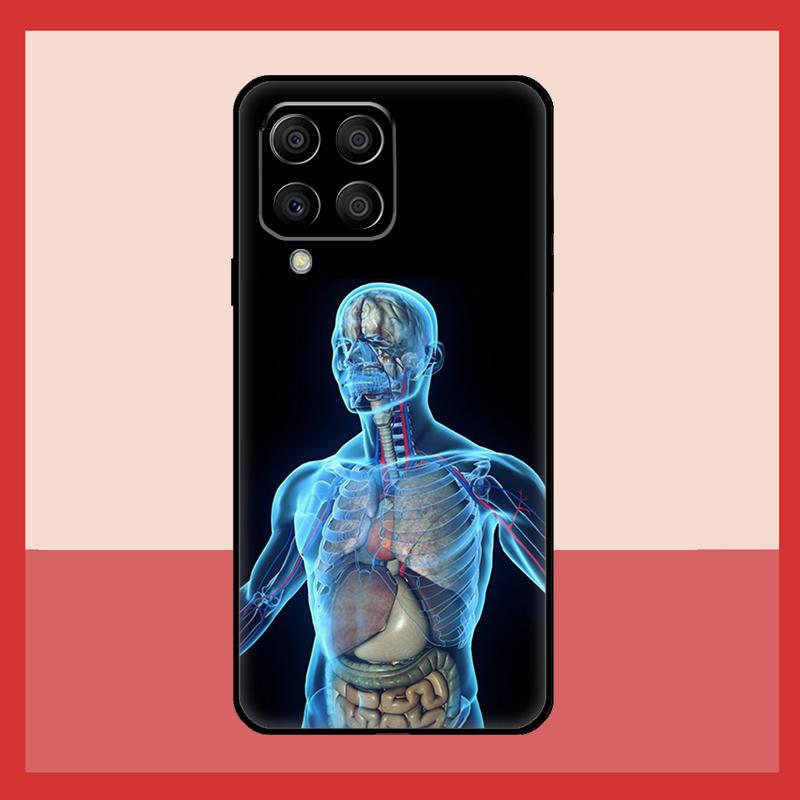 Human Anatomy Case For Samsung Galaxy M12 M52 M06 M16 M36 M56 M33 M15 M55 M31 M13 M14 M53 M32 M35 M34 M54