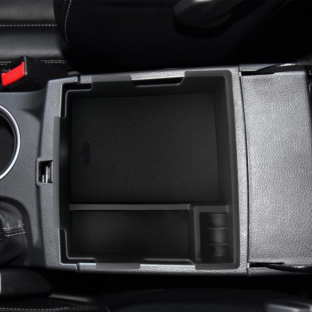 Car Armrest Storage Box for Ford Everest Ranger MK2 2016 2017 2018 2019 2020 ABS Center Console Storage Box Accessories