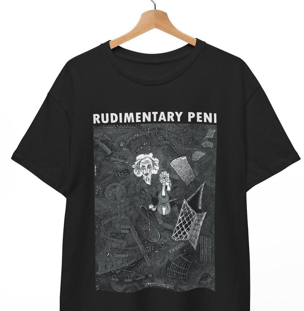 Rudimentary Peni Cacophony T-Shirt Leftover Crack Crass Punk Unisex Tee
