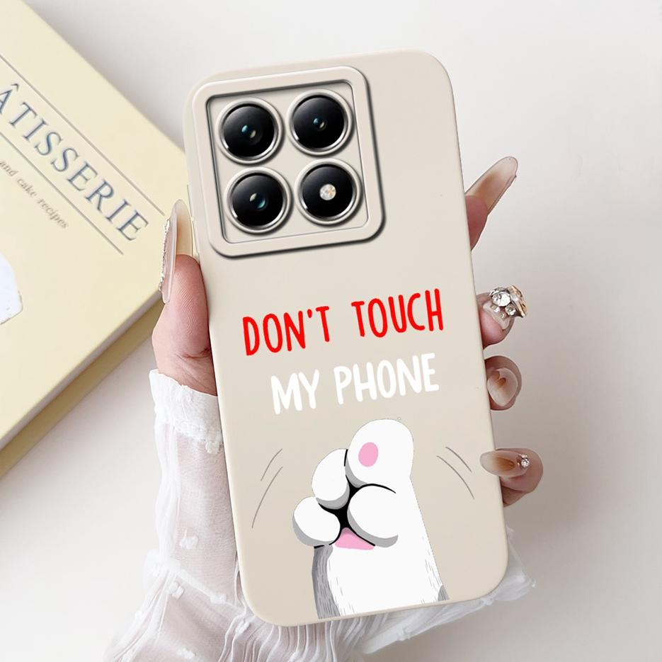 For Xiaomi 14T Pro Case Cute Dog Cartoon Cover Soft TPU Full Cameras Protection Shell For Xiaomi Mi 14T Pro Mi14T 5G Phone Cases