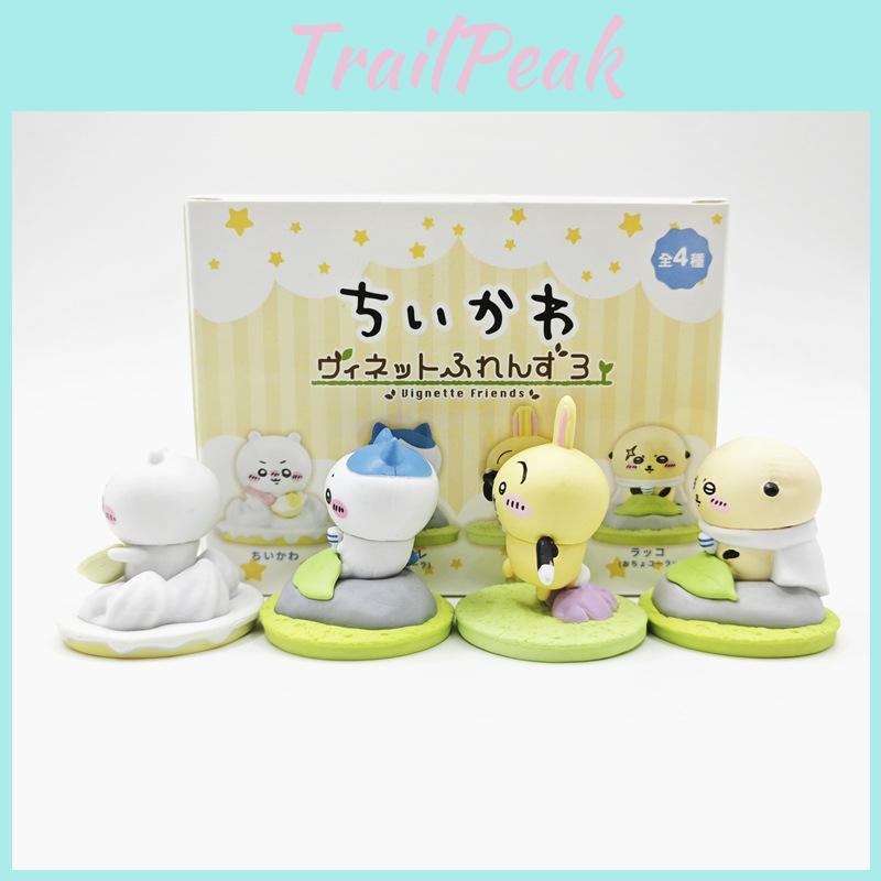 Self-mocking Bear Friends Series 3 Blind Box Abs Figure Cute Collectible For Home Decor