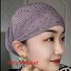 Elastic Beanie Hat For Women Summer Winter Breathable Mesh Fashion Knit Cap