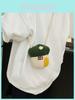 Cute Mushroom Mini Shoulder Bag With Knitted Wool For Children And Teens