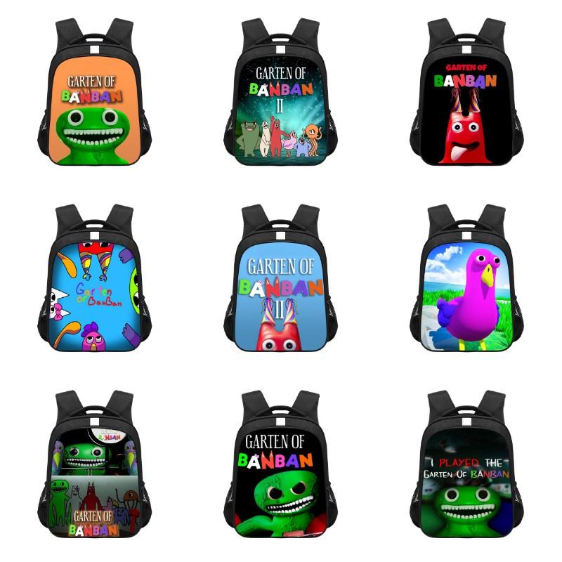Garten Of Banban 14in Backpack School Bag Waterproof Student Travel Gifts
