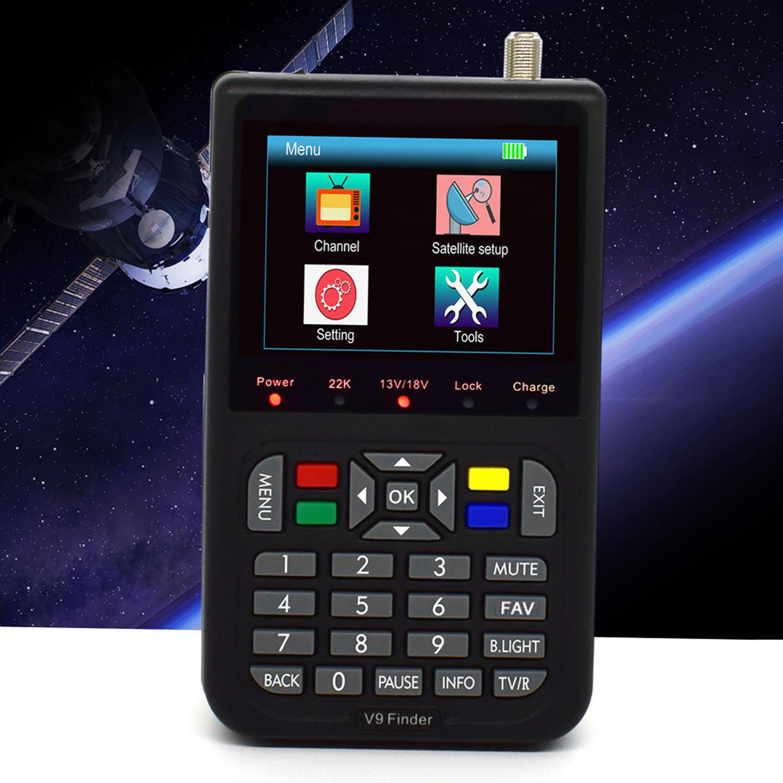 

V9 Finder Digital Finder LCD Finder Digital Signal Finder Meter Meter Finder 3.5 inch LCD Digital Di