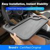 Multifunctional Car Desktop Stand Portable Eating Office Car Steering Wheel Table Stand Beverage Food Coffee Laptop Tray Board