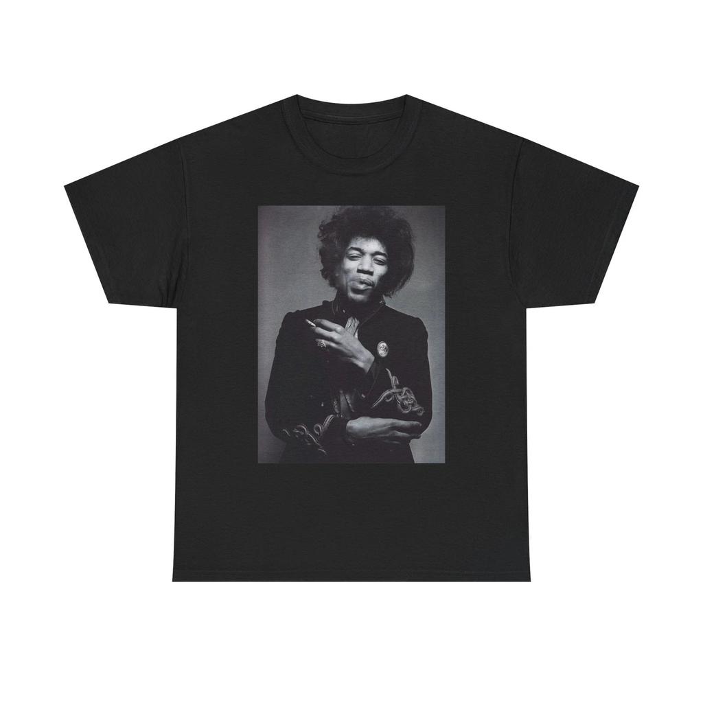 Summer Retro Mens Portrait Printed Black Round Neck Tshirt Neutral Casual Versatile 100 Cotton Soft Breathable Short Sleeve