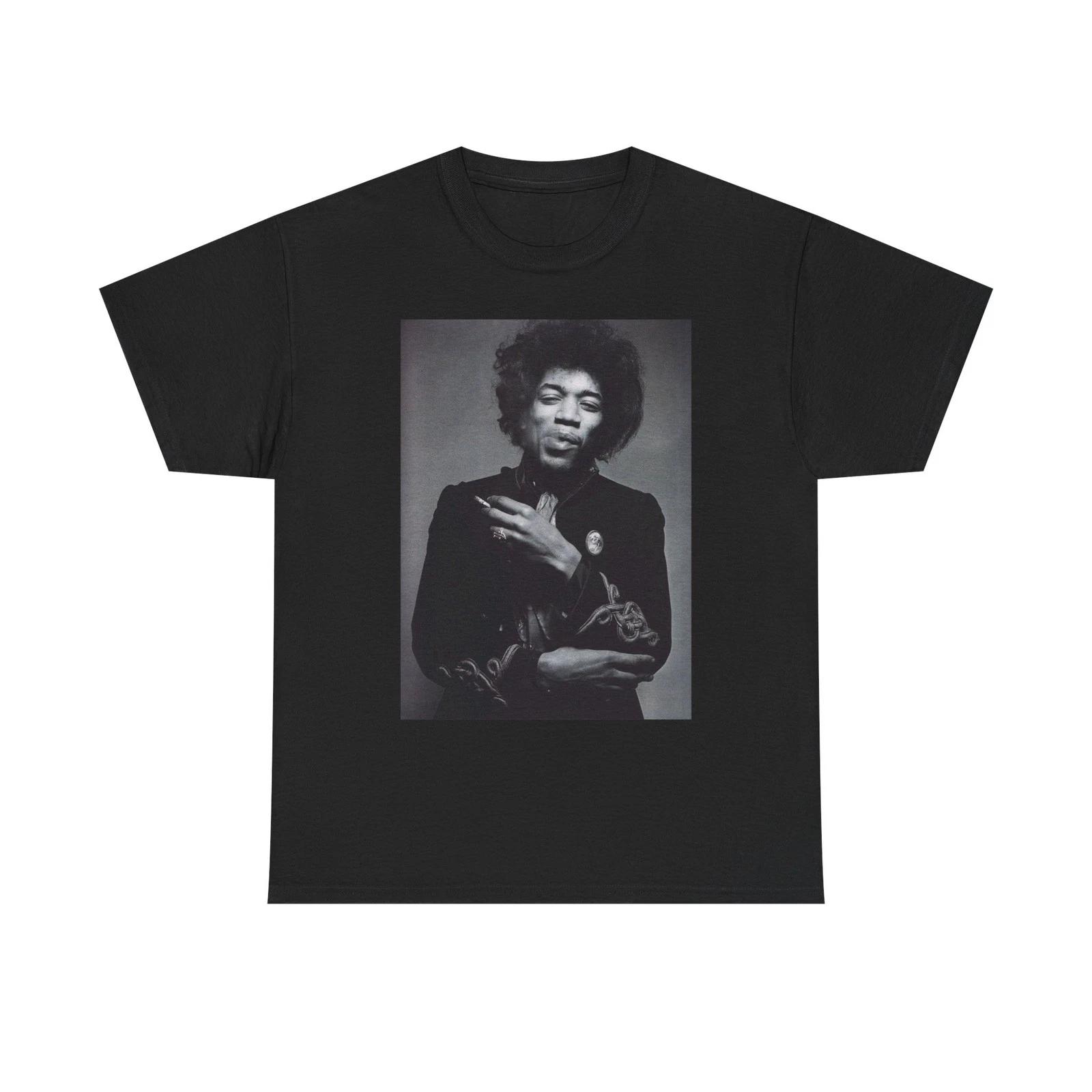 

Summer Retro Mens Portrait Printed Black Round Neck Tshirt Neutral Casual Versatile 100 Cotton Soft Breathable Short Sleeve 4XL
