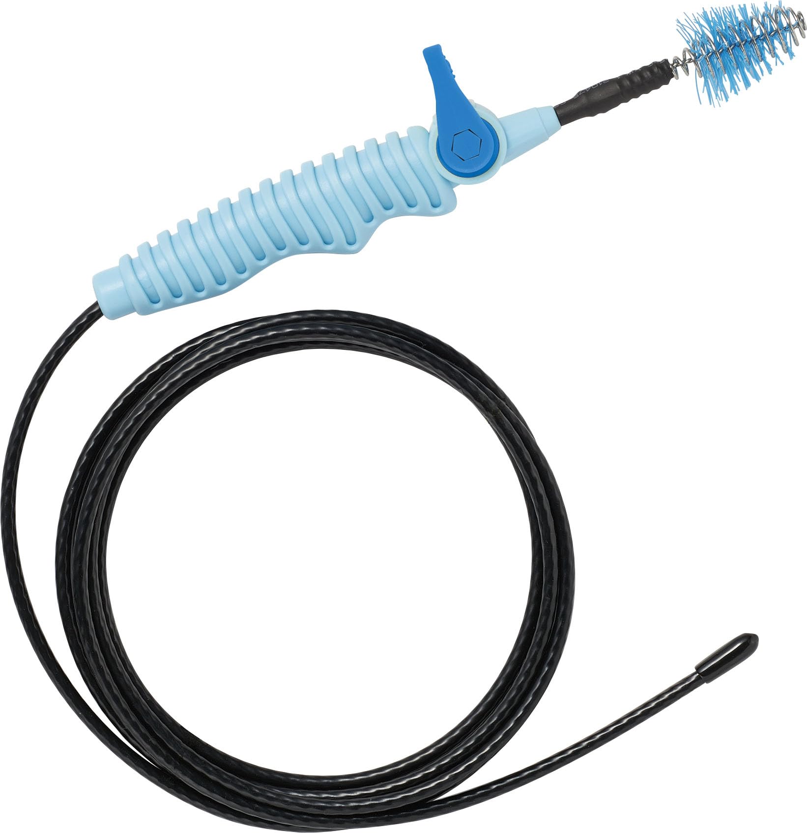 

Прочистка сливной трубы Трубочист 3 м Надежный замок НОВЫЙ [COJIT] синий