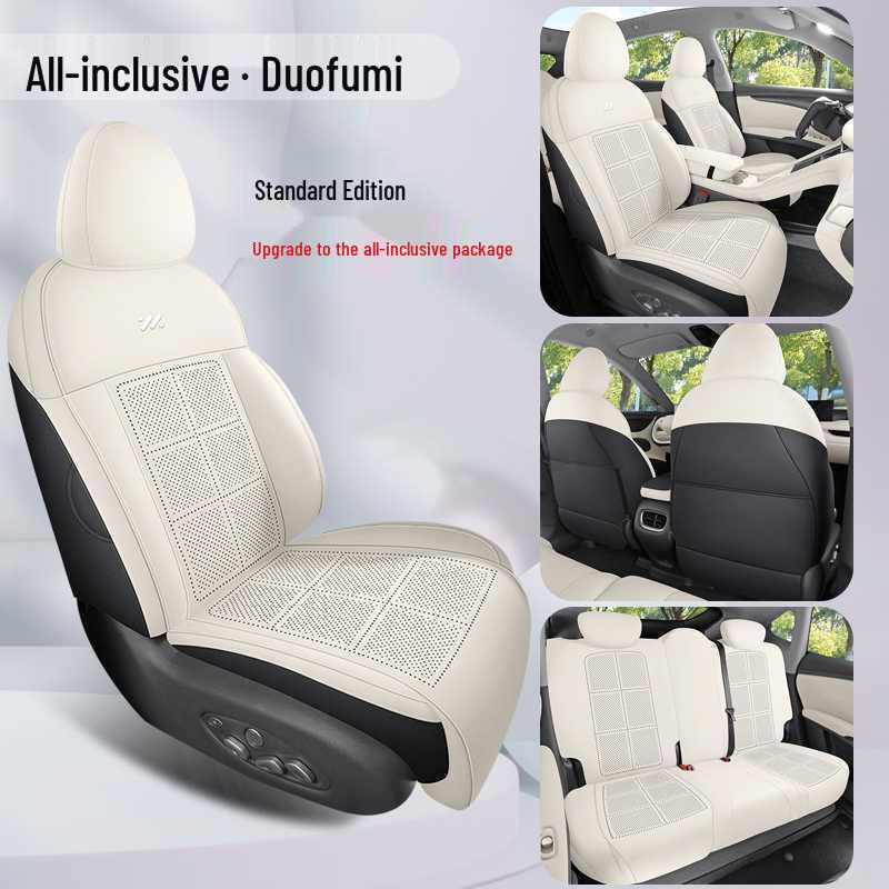 ZEEKR LS6 Seat Covers: New Perforated Leather Cushions for 2023/26 Models
