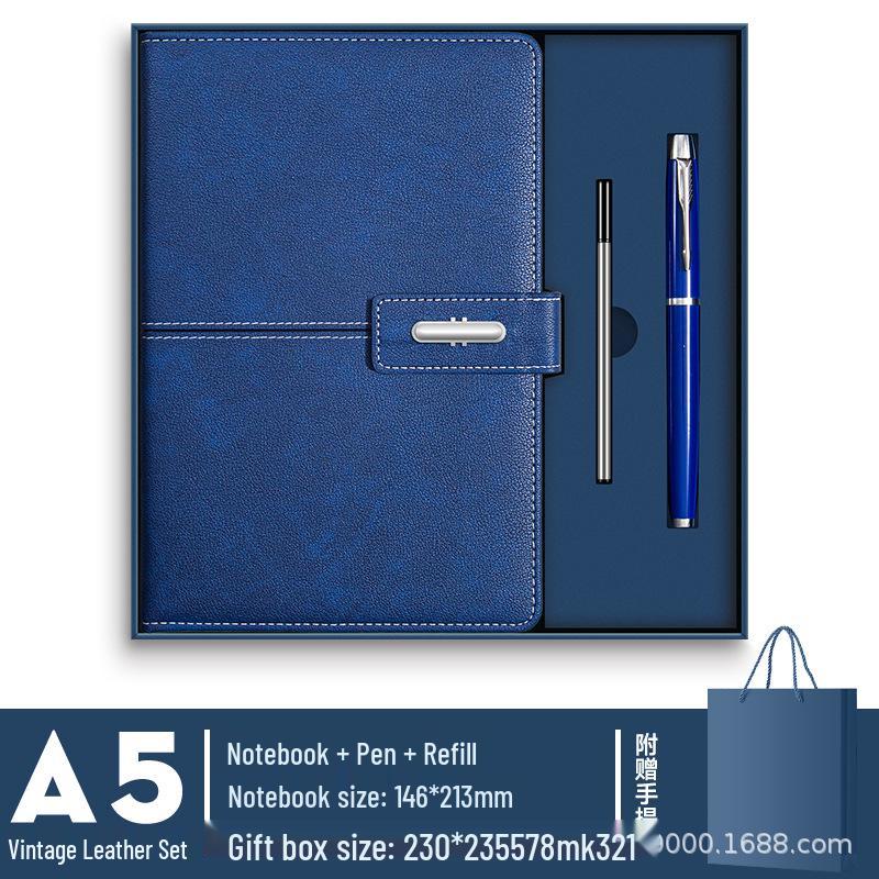 A5 Business Notebook Gift Box Set: Deluxe Office Stationery and Memorable Souvenir