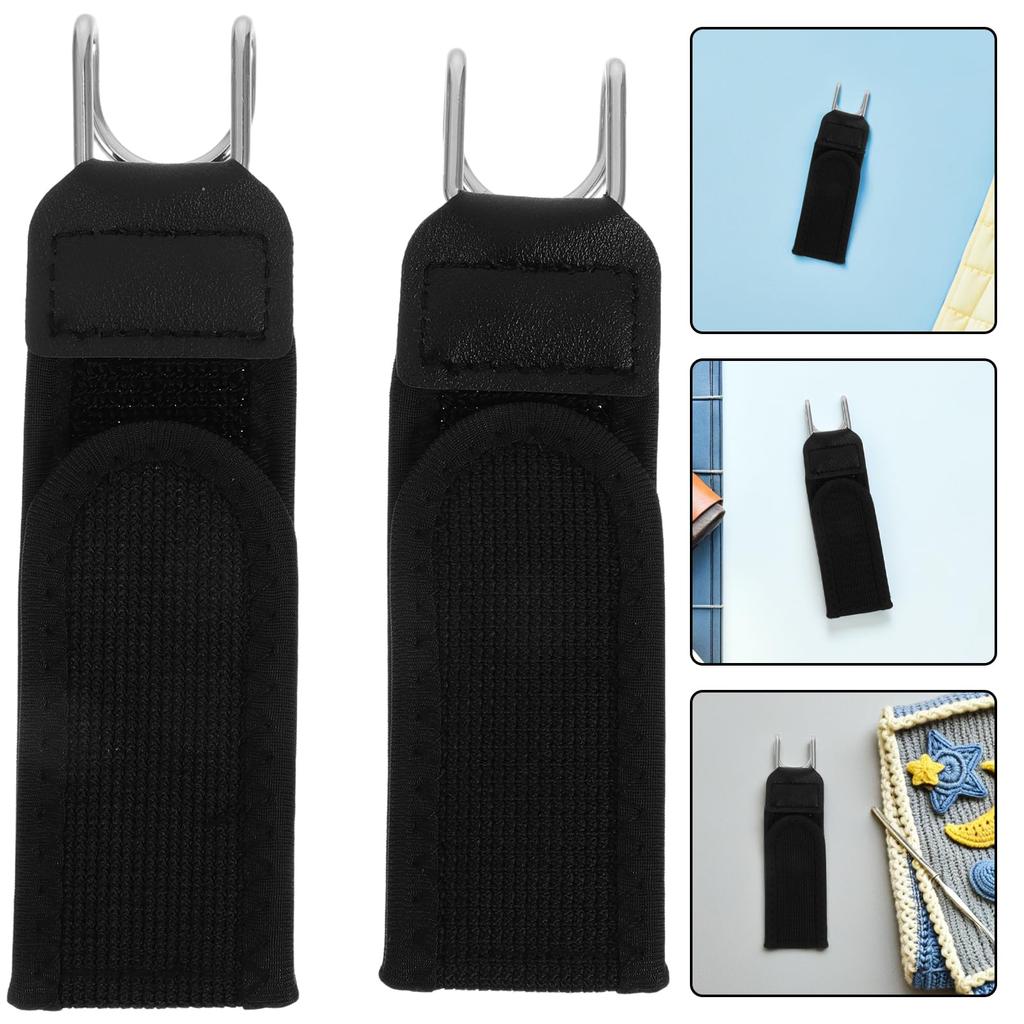 [minkissy] Adjustable Buckleless Elastic Belt Set of 2, Metal Hook Closure, Adjustable Waist, for Men, Casual, Business, Travel, Portable