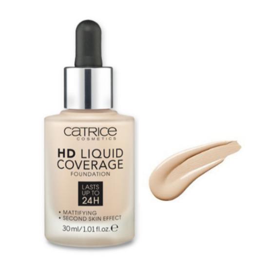 A0607 Catrice HD Liquid Coverage Foundation  30ml