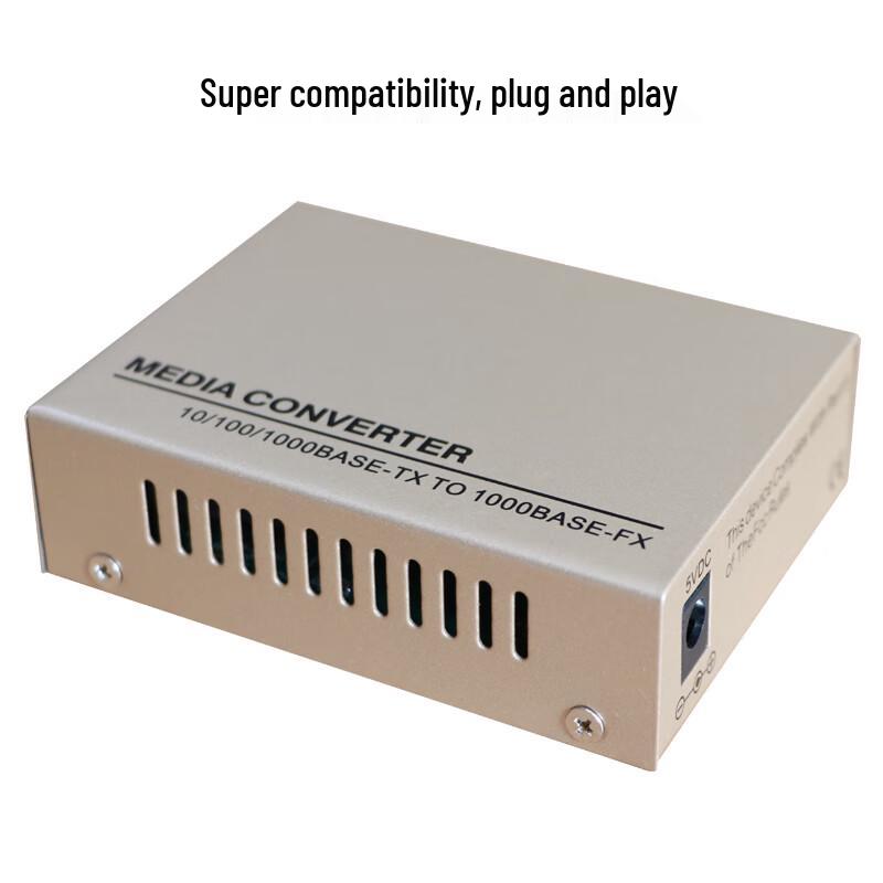 Telecom-Grade Fiber Optic Media Converter
