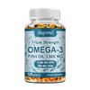 Capsule di Olio di Pesce Omega-3 3600mg - 3x Forza con EPA, DHA, Massima Potenza
