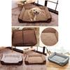 Elegant Winter Dog Bed With Removable Cover For Large Pets Available In Multiple Colors