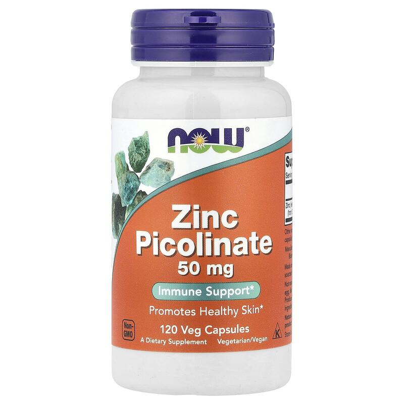 Zinc Picolinate, 50 mg, 120 Veg Capsules