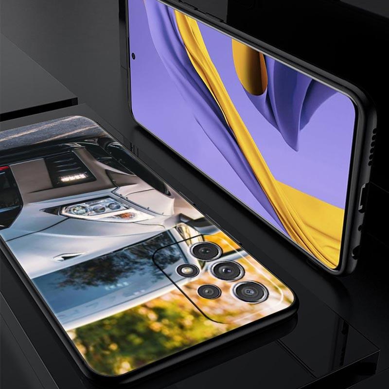 Blue Red JDM Sport Car Phone Case For Samsung Galaxy A17 A07 A55 A35 A25 A15 A05 A33 A31 A23 A21s A13 A41 A73 A53 A51 A71 Cover
