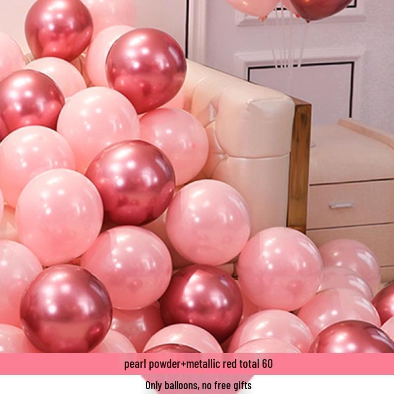 2025 Pink Balloon Set for Engagements, Weddings, and Birthdays