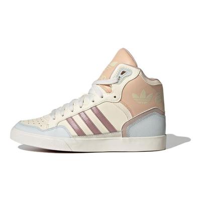 Originals EXTABALL Coverage Wear-Resistant Mid-Top Skateboard Shoes Women's White Sneakers ID6073