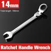 Hot Sale 8-19mm Activities Ratchet Gears Wrench Set Flexible Open End Wrenches Repair Tools To Bike Torque Wrench Spanner Amagi